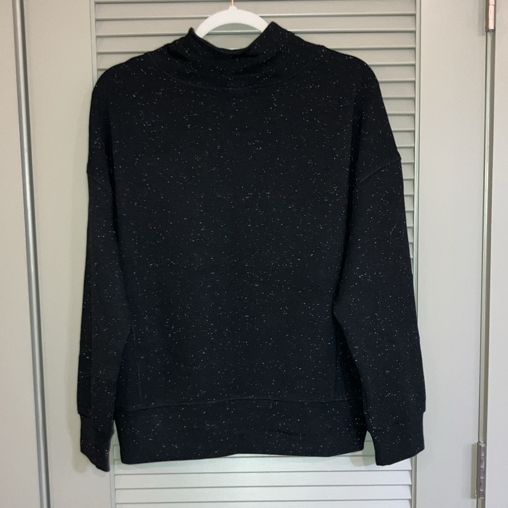 Varley Black Speckled Hoodie - Picture 8 of 11